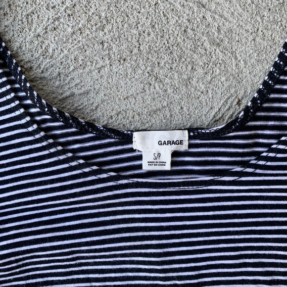 Garage - Stripped Crop Top - Small - Picture 5 of 5